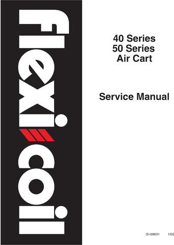 Flexi-Coil 1740, 2340, 2640, 3450, 3850, 4350 Air Cart Service Manual