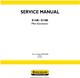 New Holland E16B, E18B Mini Excavator Service Manual